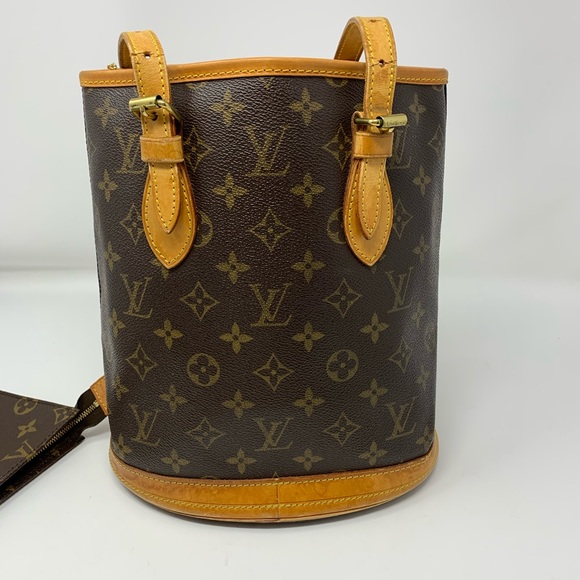 Geniune Louis Vuitton bucket pm with pouch - Picture 6 of 16